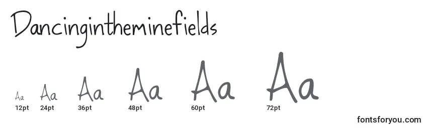 Dancingintheminefields Font Sizes