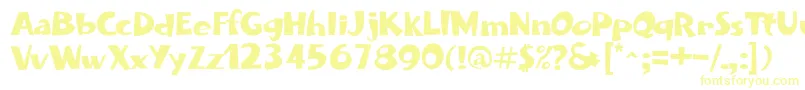 Police FoliaMixRegular – polices jaunes