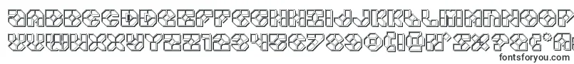 Zoomrunnerengrave-fontti – pyöreäreunaiset fontit