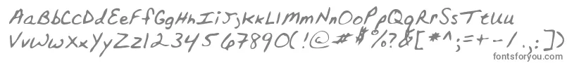 Шрифт Lehn152 – серые шрифты