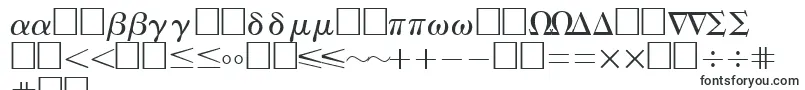 AbacusfoursskRegular-fontti – latvian fontit