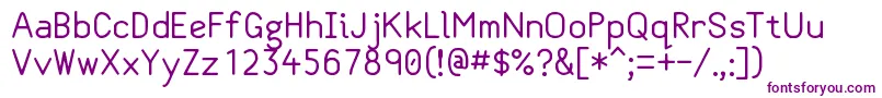 Classvariable Font – Purple Fonts