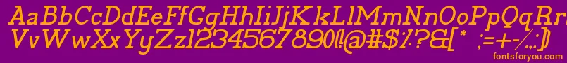 Más sobre la fuente PelidaItalic fuente PelidaItalic – Fuentes Naranjas Sobre Fondo Morado