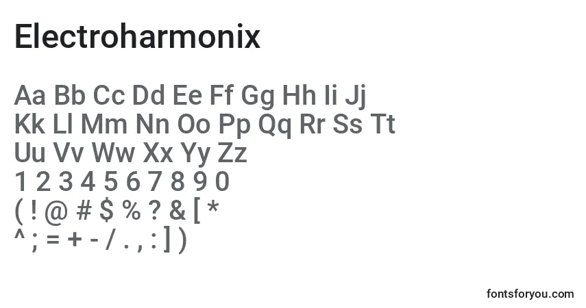 Electroharmonix Font Download Free Online Generator