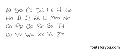 Emmyshandwriting Font