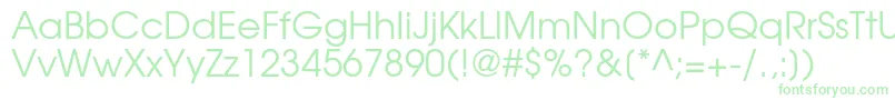 TexgyreadventorRegular Font – Green Fonts on White Background