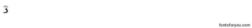 フォントGreenRegular – フォント数字3