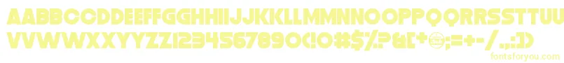 DistortionDosDigital Font – Yellow Fonts