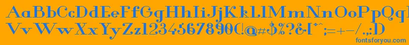 Más sobre la fuente GlamorBoldExtended fuente GlamorBoldExtended – Fuentes Azules Sobre Fondo Naranja