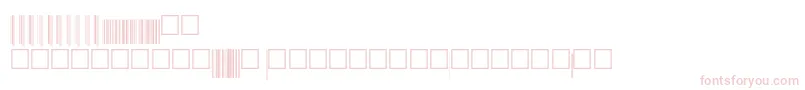Upcep72xtt Font – Pink Fonts on White Background