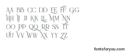 Queeninlinegrunge Font