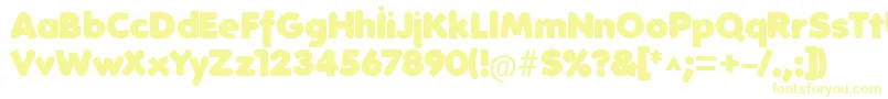 FolksHeavy Font – Yellow Fonts