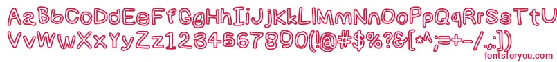 Numbbunnybkout Font – Red Fonts