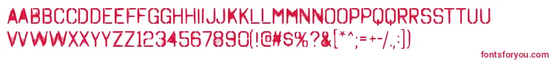 OctinSpraypaintARg Font – Red Fonts