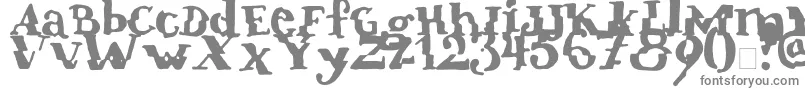 Verrutscht Font – Gray Fonts