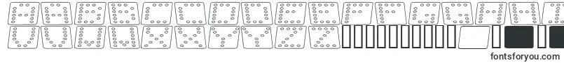 DominoFladKursivOmrids Font – Braille Fonts