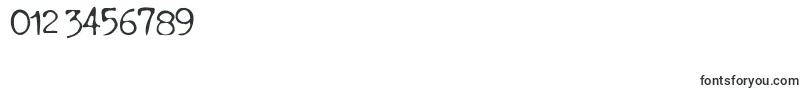 BtdBeezwax Font – Fonts for Numbers and Digits