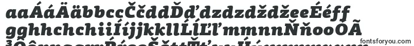 Fonte PfagoraslabproUltrablackitalic – fontes eslovacas