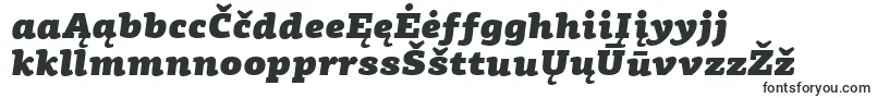 PfagoraslabproUltrablackitalicフォントについての詳細 フォントPfagoraslabproUltrablackitalic – リトアニアのフォント