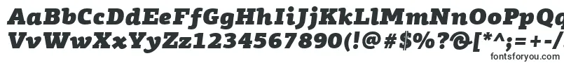 フォントPfagoraslabproUltrablackitalic – 芸術的なフォント