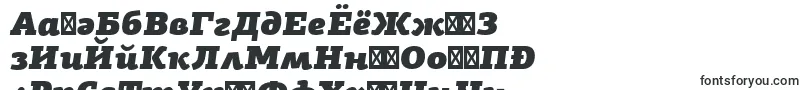 PfagoraslabproUltrablackitalicフォントについての詳細 フォントPfagoraslabproUltrablackitalic – タタール文字