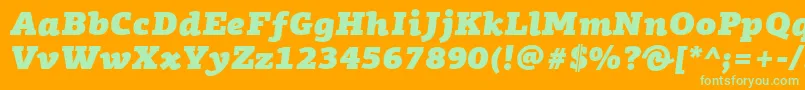 Más sobre la fuente PfagoraslabproUltrablackitalic fuente PfagoraslabproUltrablackitalic – Fuentes Verdes Sobre Fondo Naranja