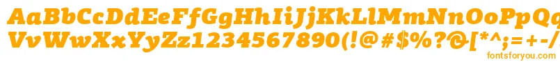 Lisätietoja PfagoraslabproUltrablackitalic-fontista PfagoraslabproUltrablackitalic-fontti – oranssit fontit