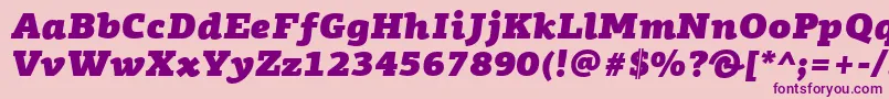 Más sobre la fuente PfagoraslabproUltrablackitalic fuente PfagoraslabproUltrablackitalic – Fuentes Moradas Sobre Fondo Rosa