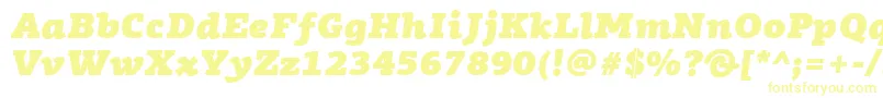 Lisätietoja PfagoraslabproUltrablackitalic-fontista PfagoraslabproUltrablackitalic-fontti – keltaiset fontit