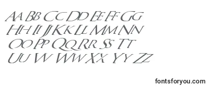 QuagentItalic Font