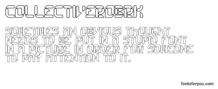 Review of the CollectiveRoBrk Font