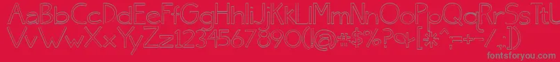 More about BmdSkinnyJeans Font BmdSkinnyJeans Font – Gray Fonts on Red Background