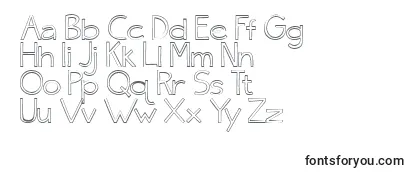 Обзор шрифта BmdSkinnyJeans