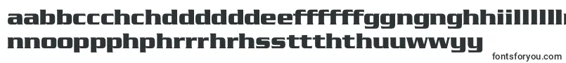 Шрифт SerpentineBoldBold – валлийские шрифты
