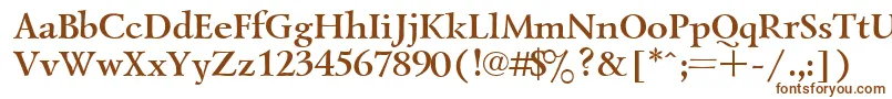 UkrainianlazurskiBold Font – Brown Fonts