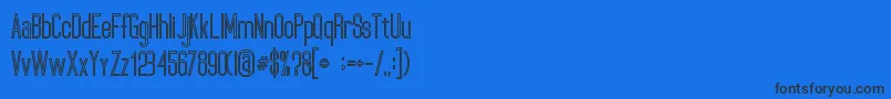 Подробнее о шрифте UltimatumBoldLine Шрифт UltimatumBoldLine – чёрные шрифты на синем фоне