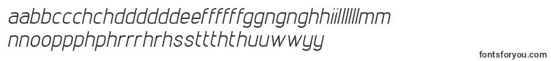 LintelItalic Font – Welsh Fonts