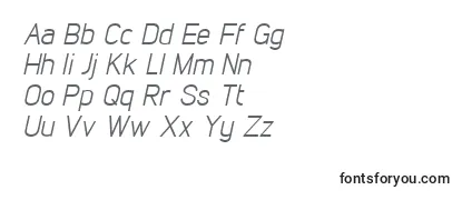 LintelItalic Font