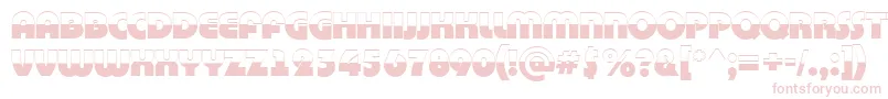 ABighaustitulbw Font – Pink Fonts on White Background