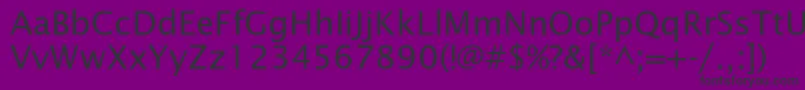 Lucidasansstd Font – Black Fonts on Purple Background