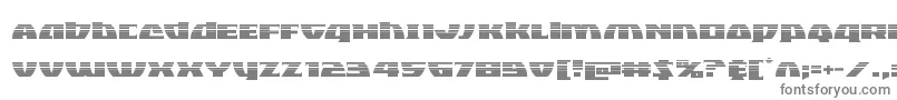 フォントBlackbishophalf – 白い背景に灰色の文字