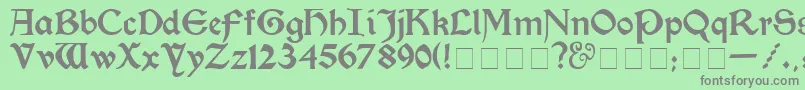 More about KelmscottMedium Font KelmscottMedium Font – Gray Fonts on Green Background