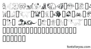 Doggart font – Fonts Animals