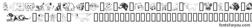Шрифт Doggart – шрифты Животные
