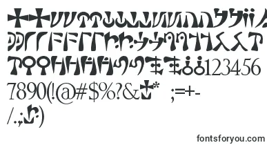 Sacre font – elvish Fonts