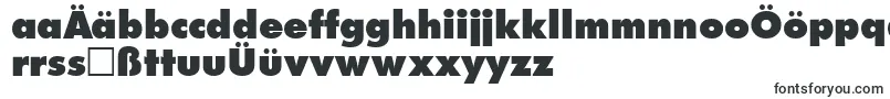 Шрифт FuturistextraboldRegular – немецкие шрифты