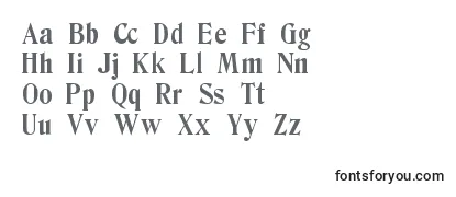 Review of the DevinneCondensed2 Font