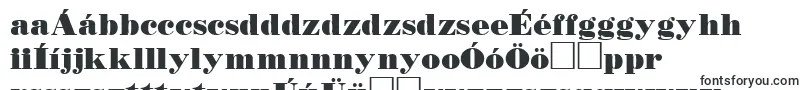 Шрифт TetonBold – венгерские шрифты
