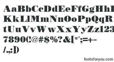  TetonBold font
