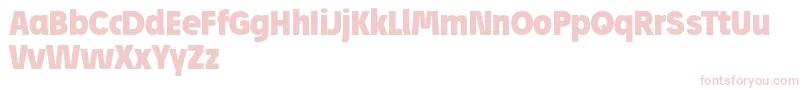 JosefReducedBlack Font – Pink Fonts on White Background